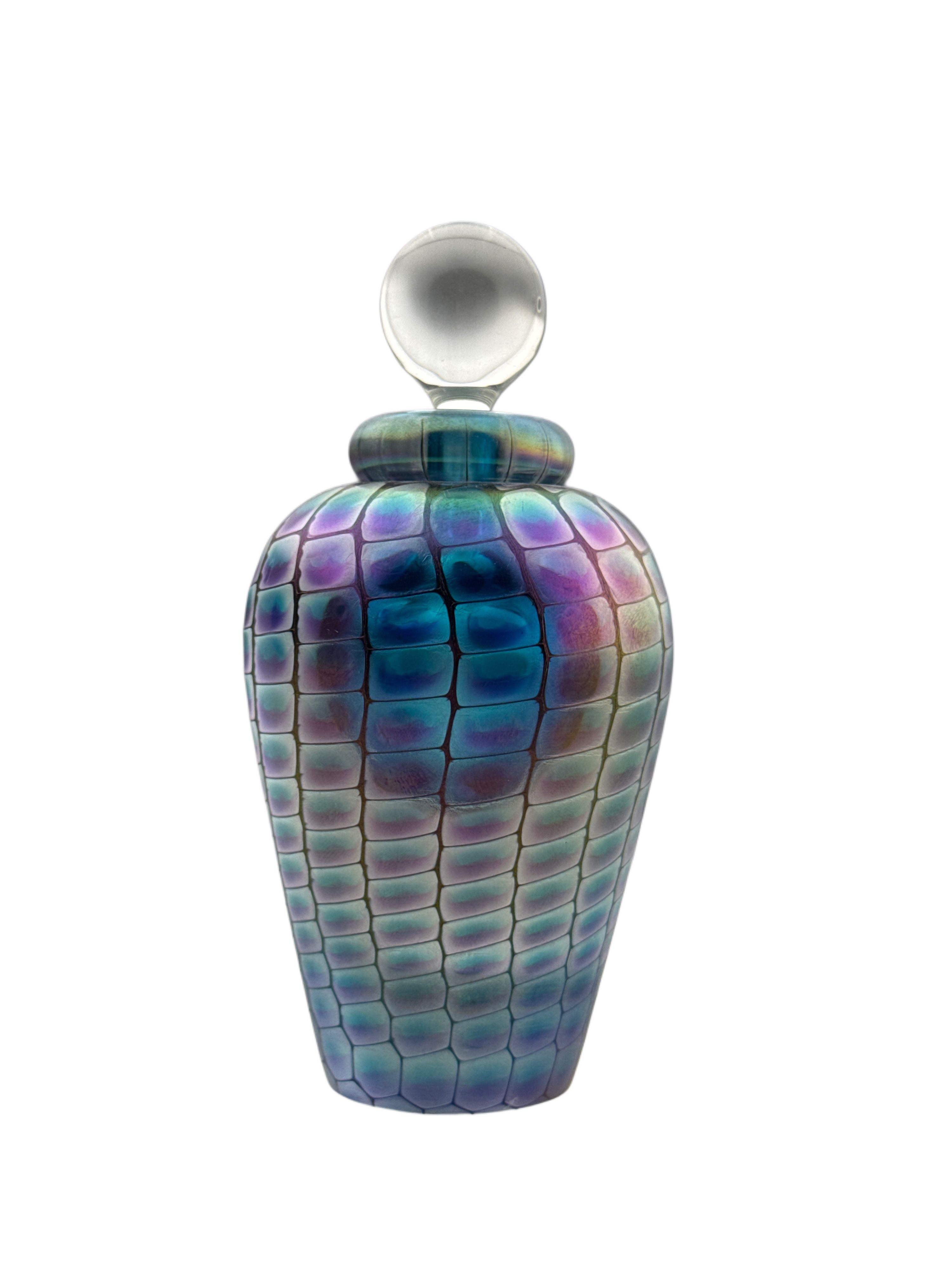 Luxury Glass Perfume Bottle Signed by “Phil 1995”